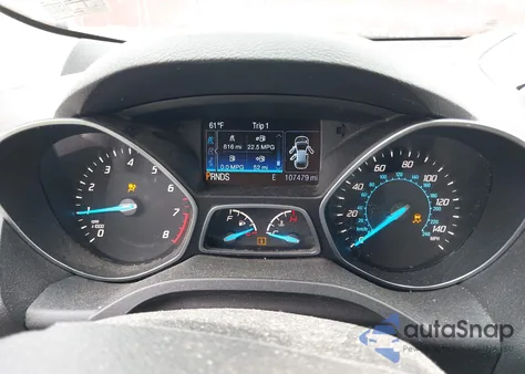 2014 Ford Escape Se из США, поврежденный, VIN 1FMCU9GXXEUA51445